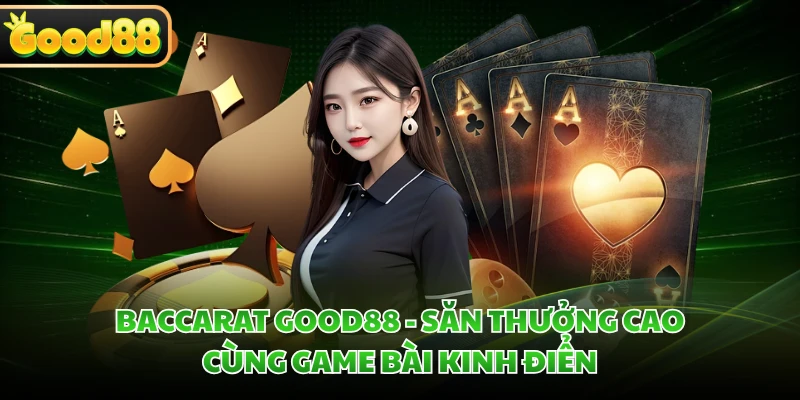 Baccarat GOOD88 - Săn Thưởng Cao Cùng Game Bài Kinh Điển 3 Baccarat GOOD88 - Săn Thưởng Cao Cùng Game Bài Kinh Điển