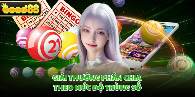 Mega 6/45 GOOD88 - Khám Phá Sức Hút Từ Những Dãy Số 4 Giải thưởng phân chia theo mức độ trùng số